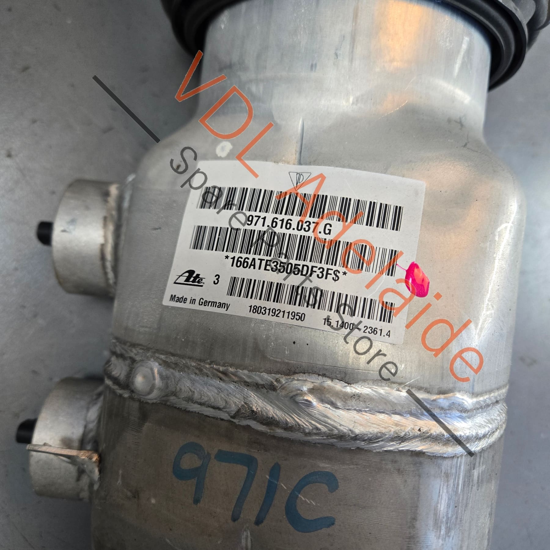 971616037G 971616037N   Bentley Continental Porsche Panamera 971 Left Front Air Shock Suspension Strut Airbag 971616037G 971616037N