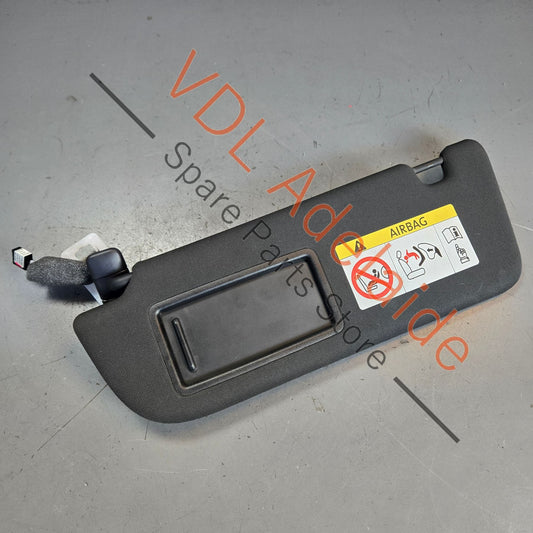 971857551P    Porsche Panamera 971 Left Side Sun Visor Black 971857551P