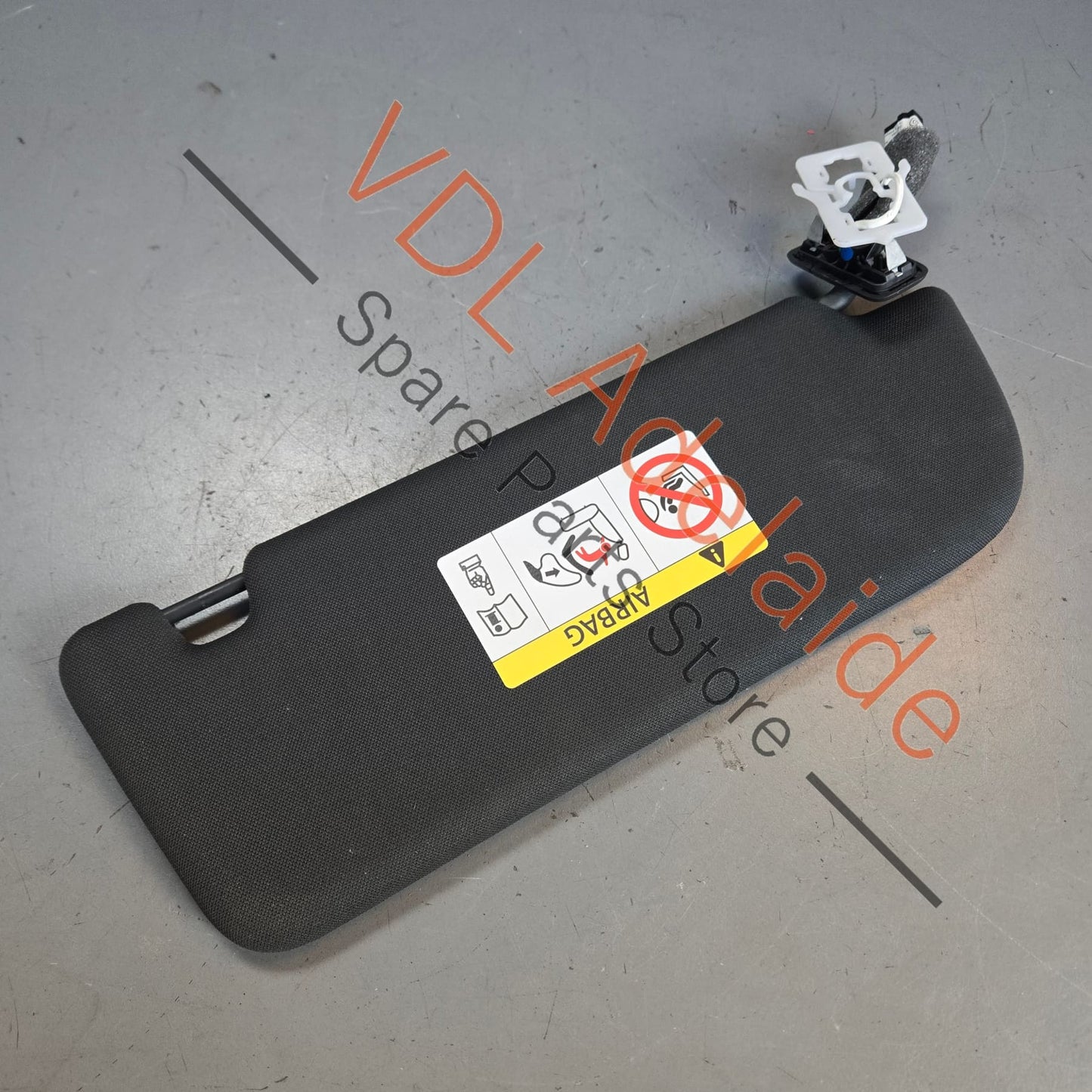 971857551P    Porsche Panamera 971 Left Side Sun Visor Black 971857551P