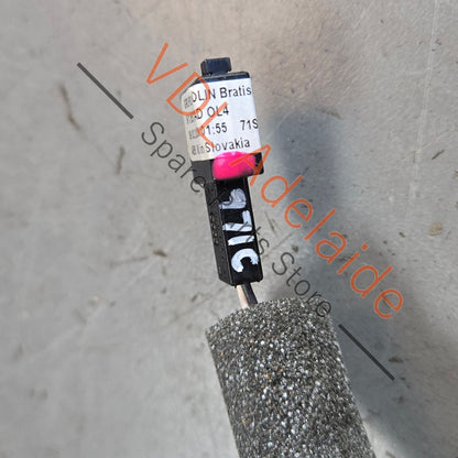 971857552P    Porsche Panamera 971 Right Side Sun Visor Black 971857552P