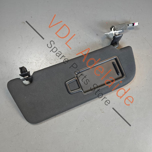 971857552P    Porsche Panamera 971 Right Side Sun Visor Black 971857552P