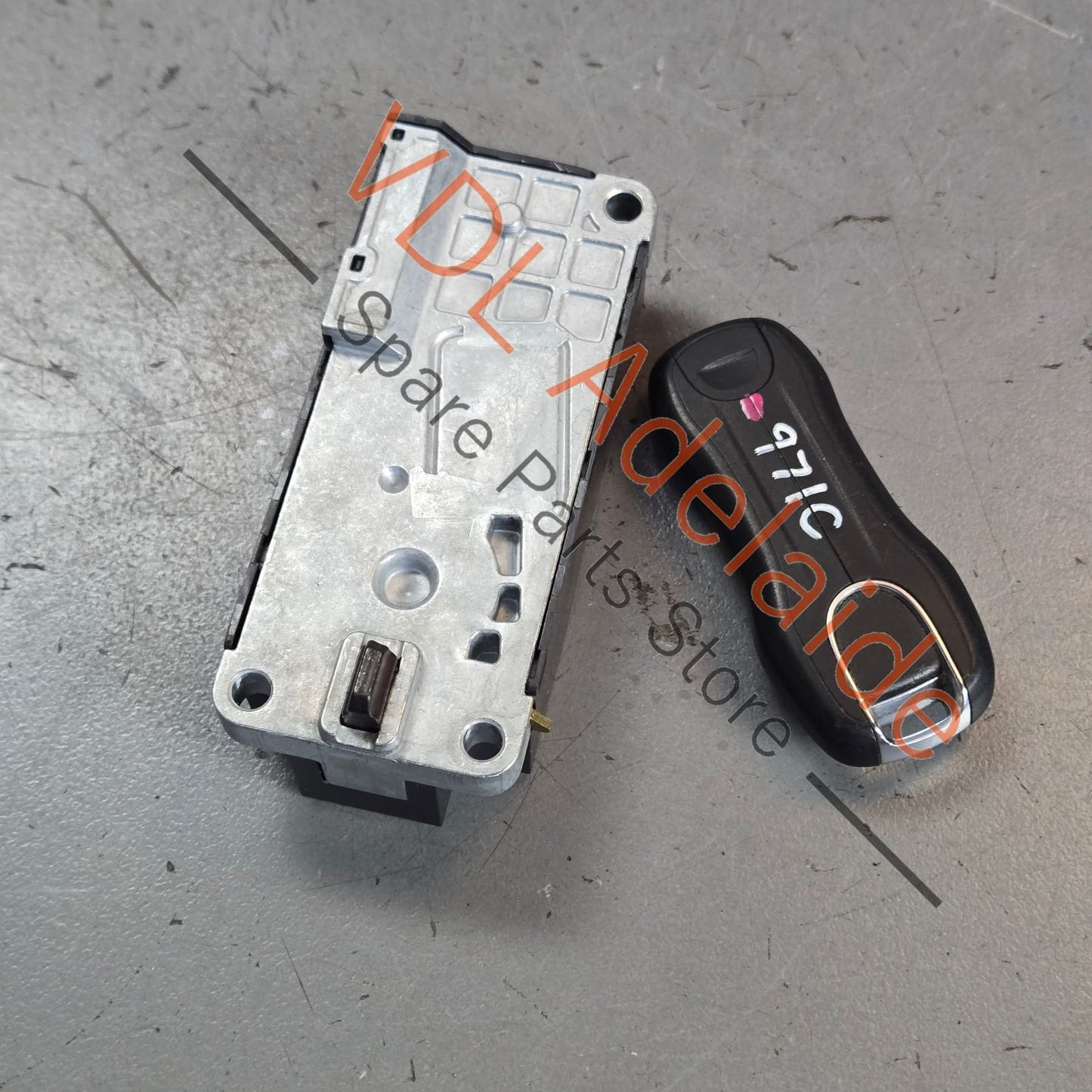 3Q0905861A PAA905861   Porsche Ignition Steering Column Lock Module with matching Key PAA905861 3Q0905861A