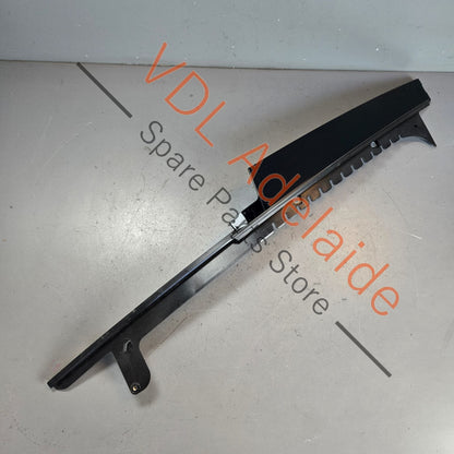 971853184    Porsche Panamera 971 Right Front Door Exterior B Pillar Trim Gloss Black 971853184