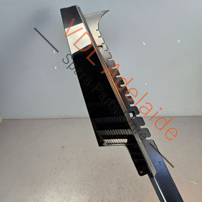 971853184    Porsche Panamera 971 Right Front Door Exterior B Pillar Trim Gloss Black 971853184