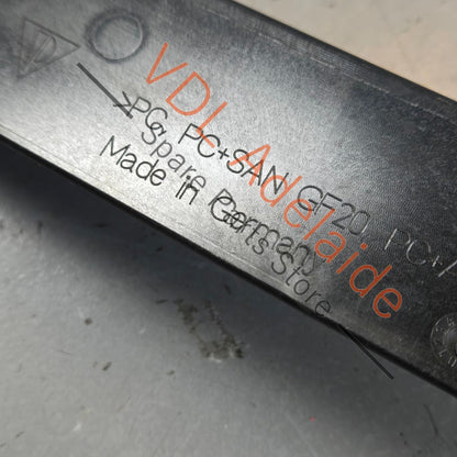 971853184    Porsche Panamera 971 Right Front Door Exterior B Pillar Trim Gloss Black 971853184