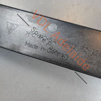 971853289    Porsche Panamera 971 Left Rear Door Exterior B Pillar Trim Gloss Black 971853289