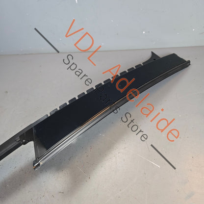 971853290    Porsche Panamera 971 Right Rear Door Exterior B Pillar Trim Gloss Black 971853290