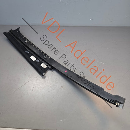 971853290    Porsche Panamera 971 Right Rear Door Exterior B Pillar Trim Gloss Black 971853290