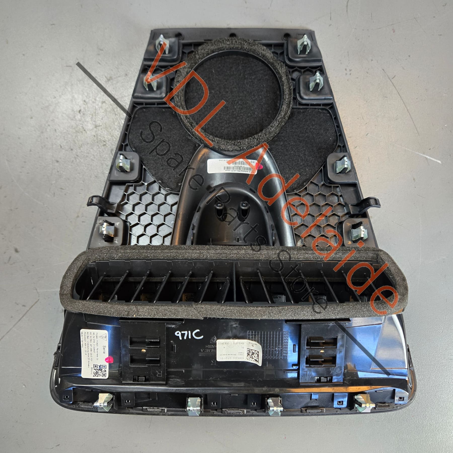 971858122E5Q0 971858122E   Porsche Panamera 971 Sport Chrono Centre Dashboard Clock Trim 971858122E 5Q0