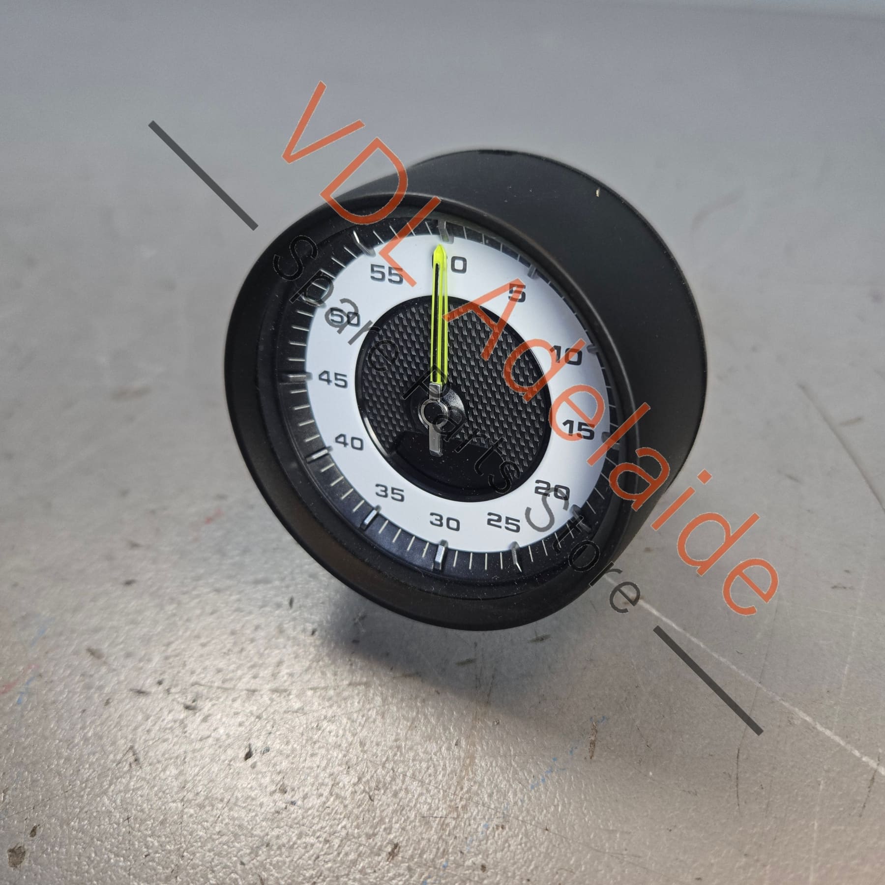 971919203L6N3    Porsche Chrono Clock for Launch Control Acid Green Matt Black 971919203L 6K3