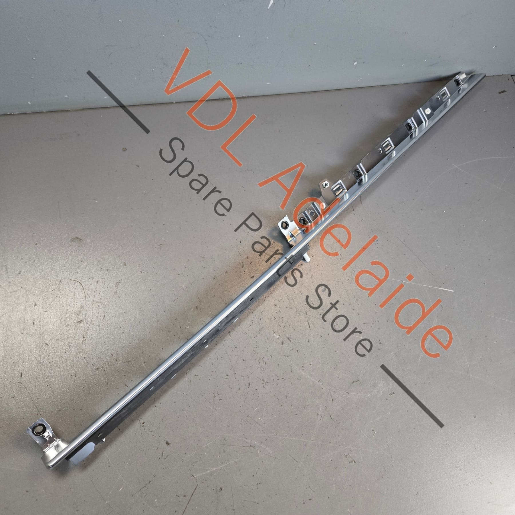 971858860C 971858860CV08   Porsche Panamera  971 2017-2020 Dashboard Trim Insert Chrome Galvano Silver 971858860C V08