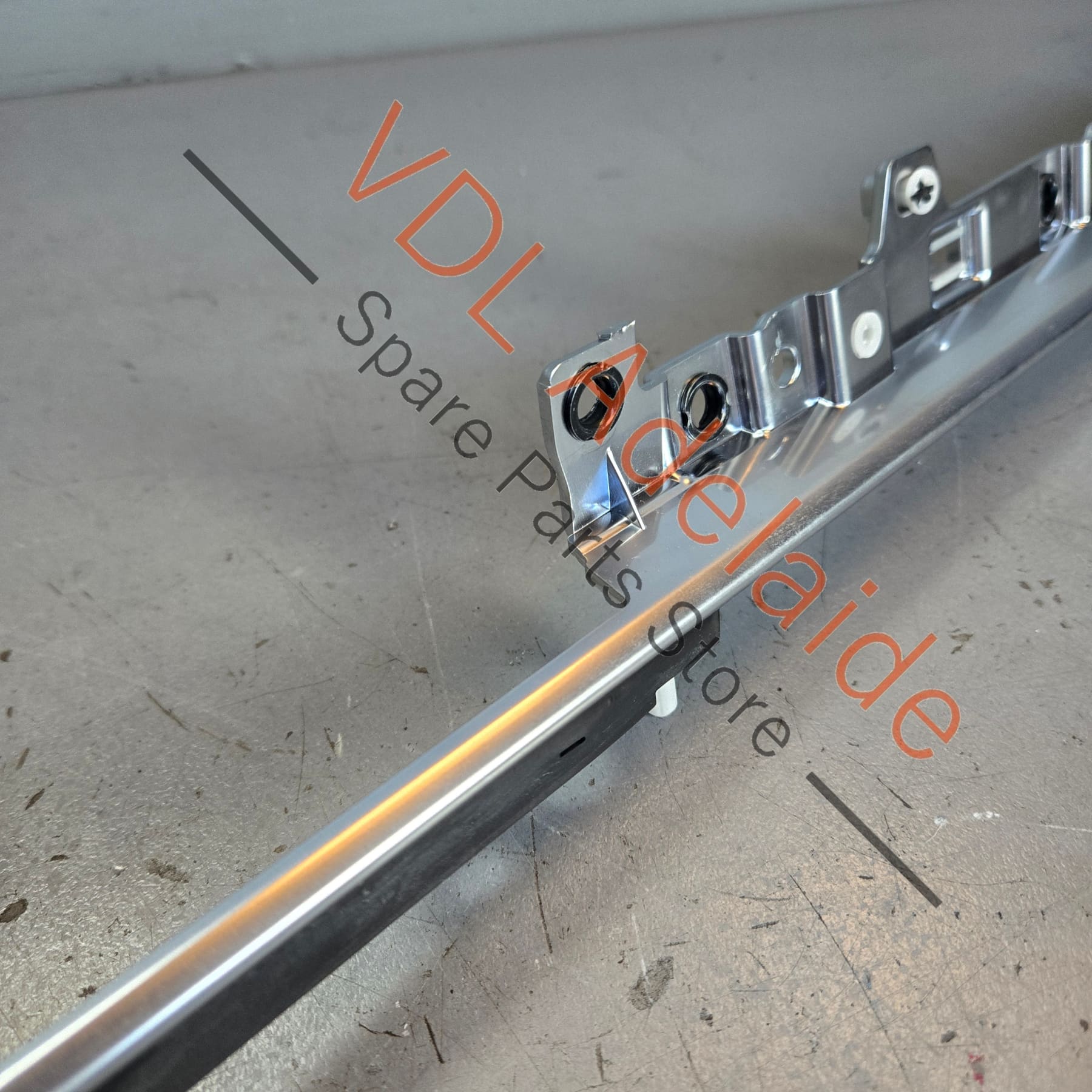 971858860C 971858860CV08   Porsche Panamera  971 2017-2020 Dashboard Trim Insert Chrome Galvano Silver 971858860C V08