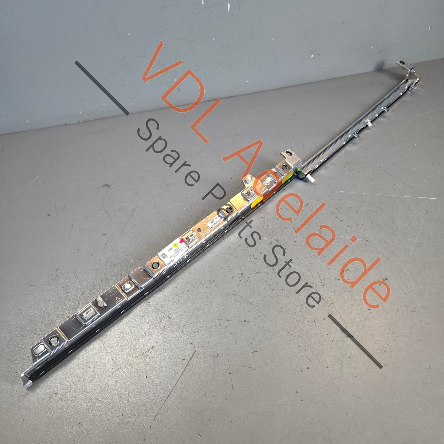 971858860C 971858860CV08   Porsche Panamera  971 2017-2020 Dashboard Trim Insert Chrome Galvano Silver 971858860C V08