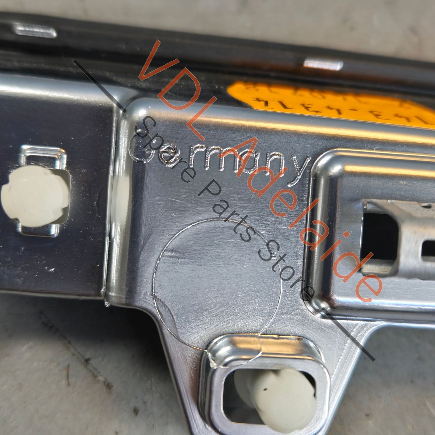 971858860C 971858860CV08   Porsche Panamera  971 2017-2020 Dashboard Trim Insert Chrome Galvano Silver 971858860C V08