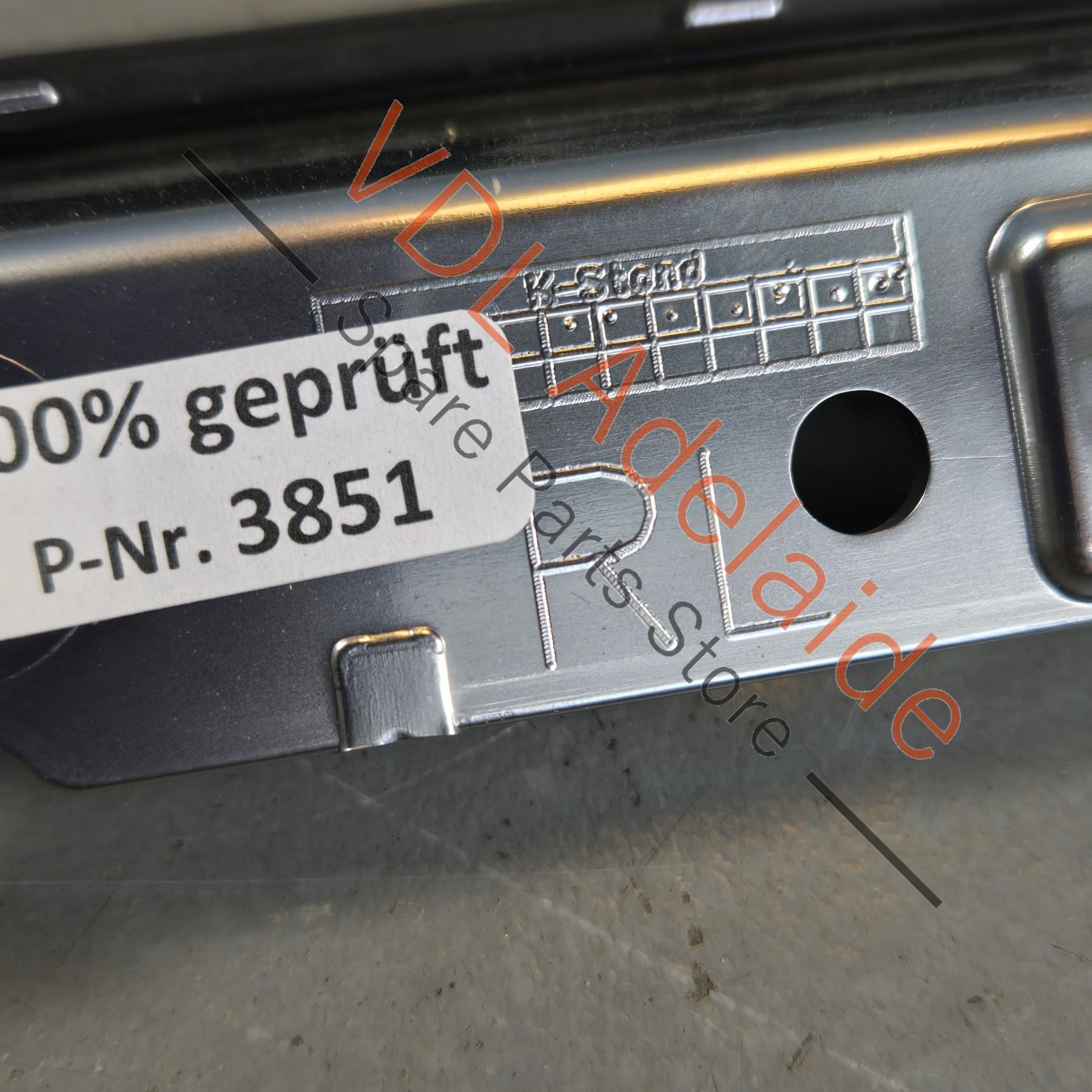 971858860C 971858860CV08   Porsche Panamera  971 2017-2020 Dashboard Trim Insert Chrome Galvano Silver 971858860C V08