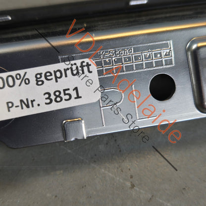 971858860C 971858860CV08   Porsche Panamera  971 2017-2020 Dashboard Trim Insert Chrome Galvano Silver 971858860C V08