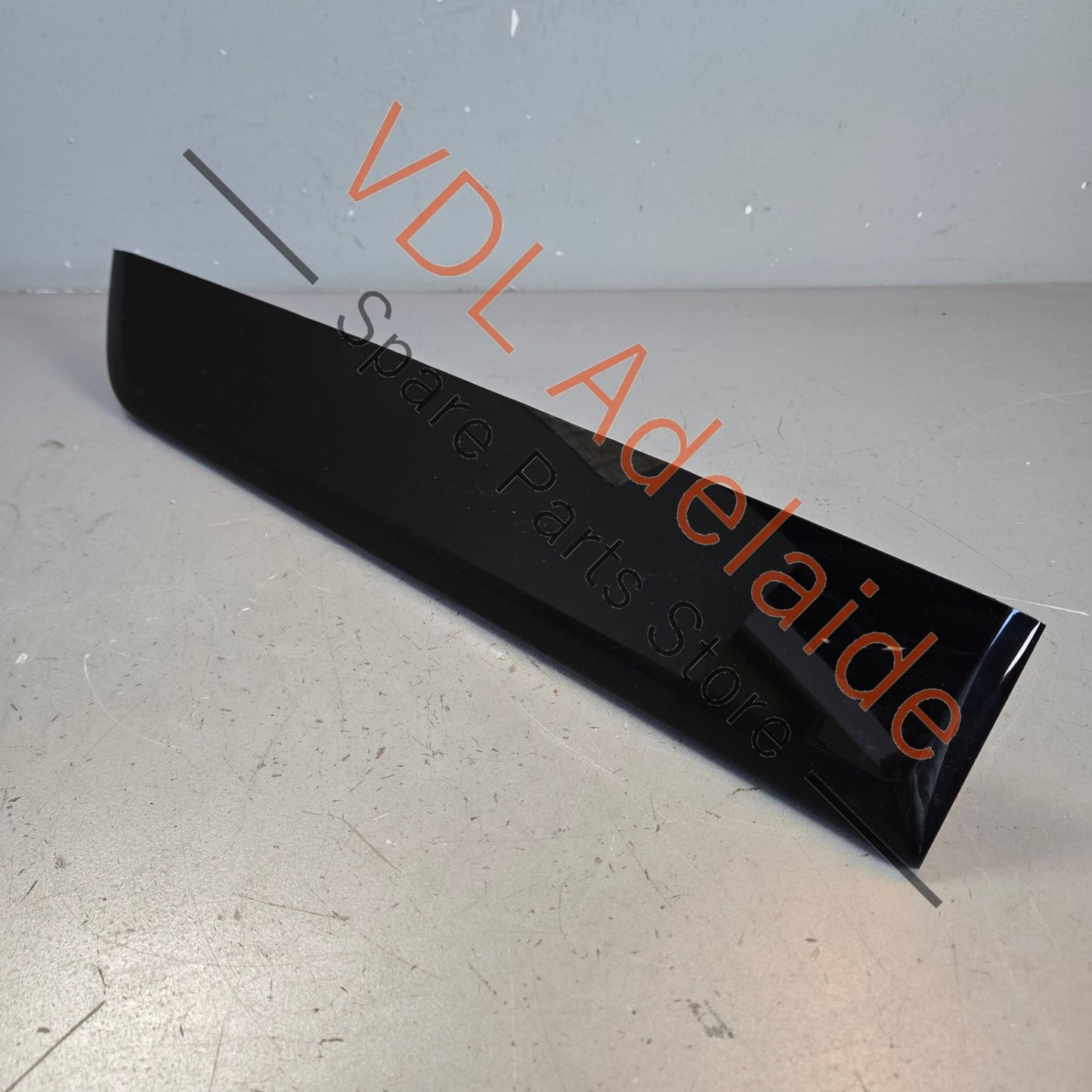 971854378A    Porsche Panamera 971 Left Passenger Side Dash Molding Trim for RHD Gloss Black 971854378A