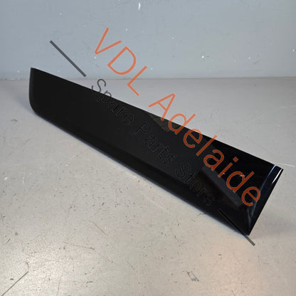 971854378A    Porsche Panamera 971 Left Passenger Side Dash Molding Trim for RHD Gloss Black 971854378A