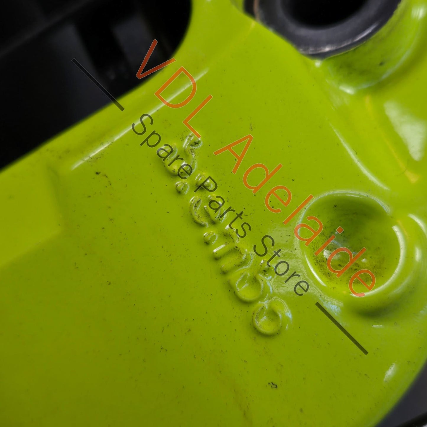 971615423AG 971615424AG   Porsche 4 Piston Brembo Rear Brake Caliper Set Acid Green Suit 365mm rotor 19in