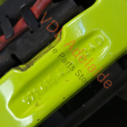 971615423AG 971615424AG   Porsche 4 Piston Brembo Rear Brake Caliper Set Acid Green Suit 365mm rotor 19in