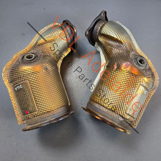 9A7254300D 971254300K 9A7254350D 971254350K Porsche Catalytic Converter Set for 2.9L V6 9A7254300D 9A7254350D