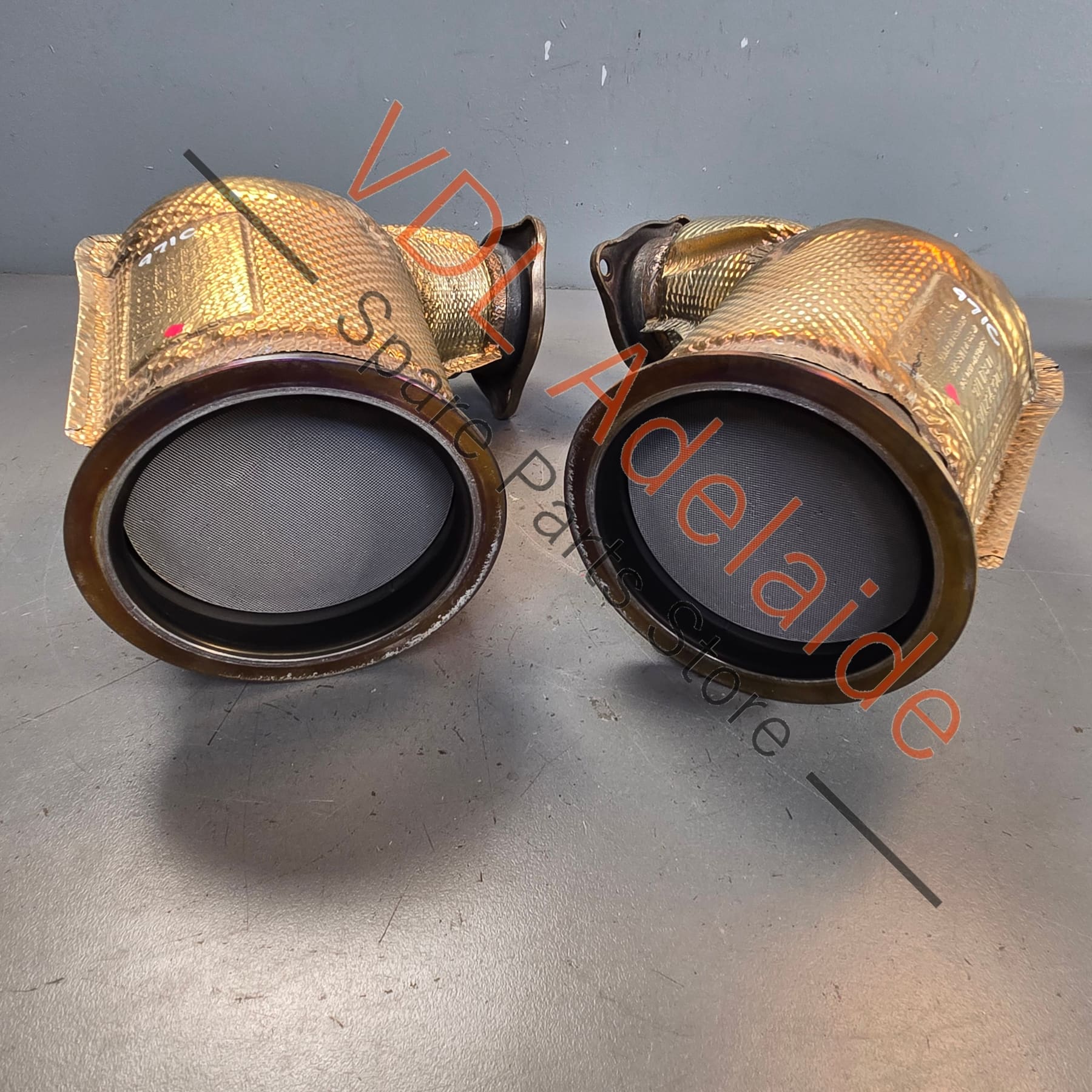 9A7254300D 971254300K 9A7254350D 971254350K Porsche Catalytic Converter Set for 2.9L V6 9A7254300D 9A7254350D
