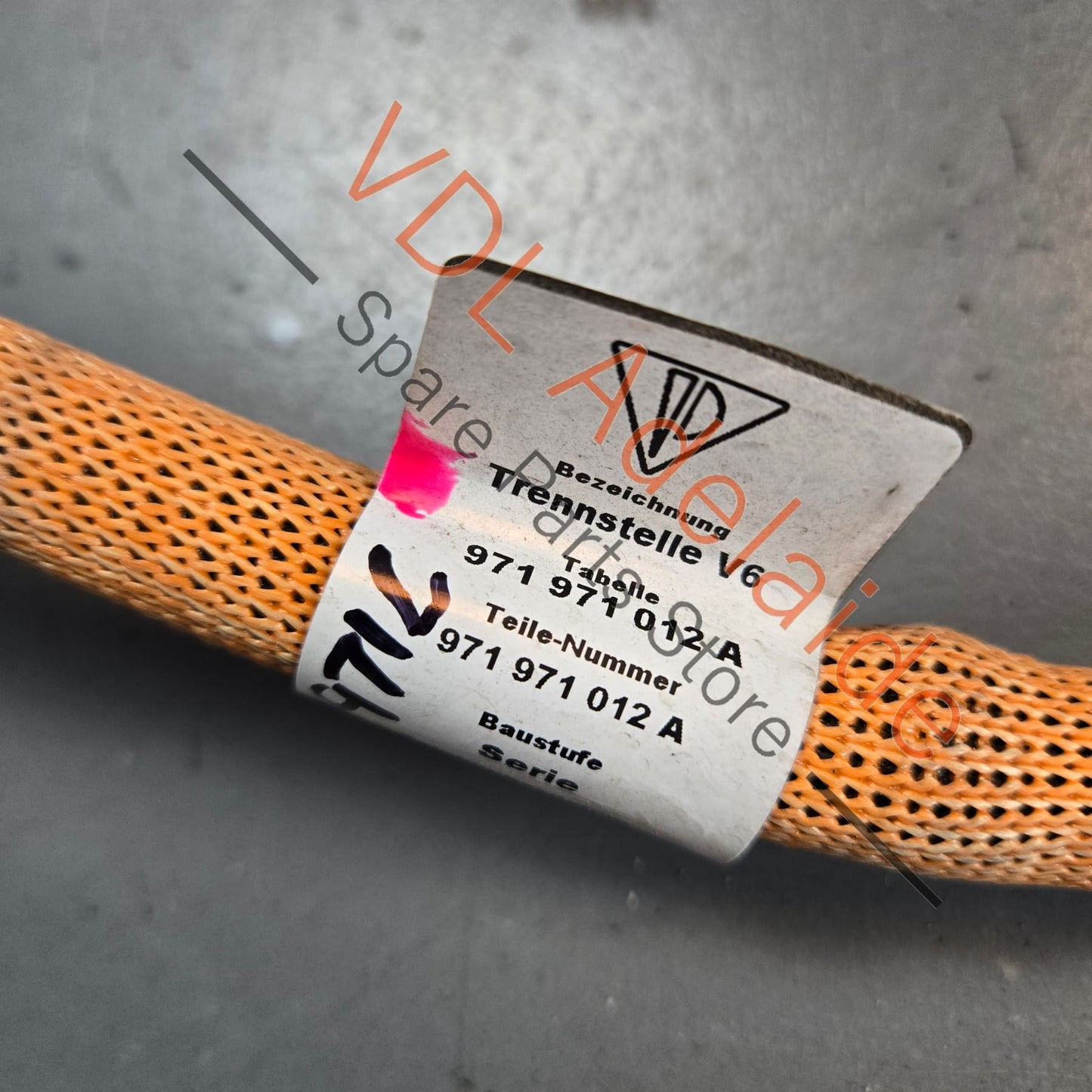 971971012E 971971012A   Porsche Panamera 971 e-Hybrid HV Hybrid Air Conditioner Wiring Cable 9719710012E