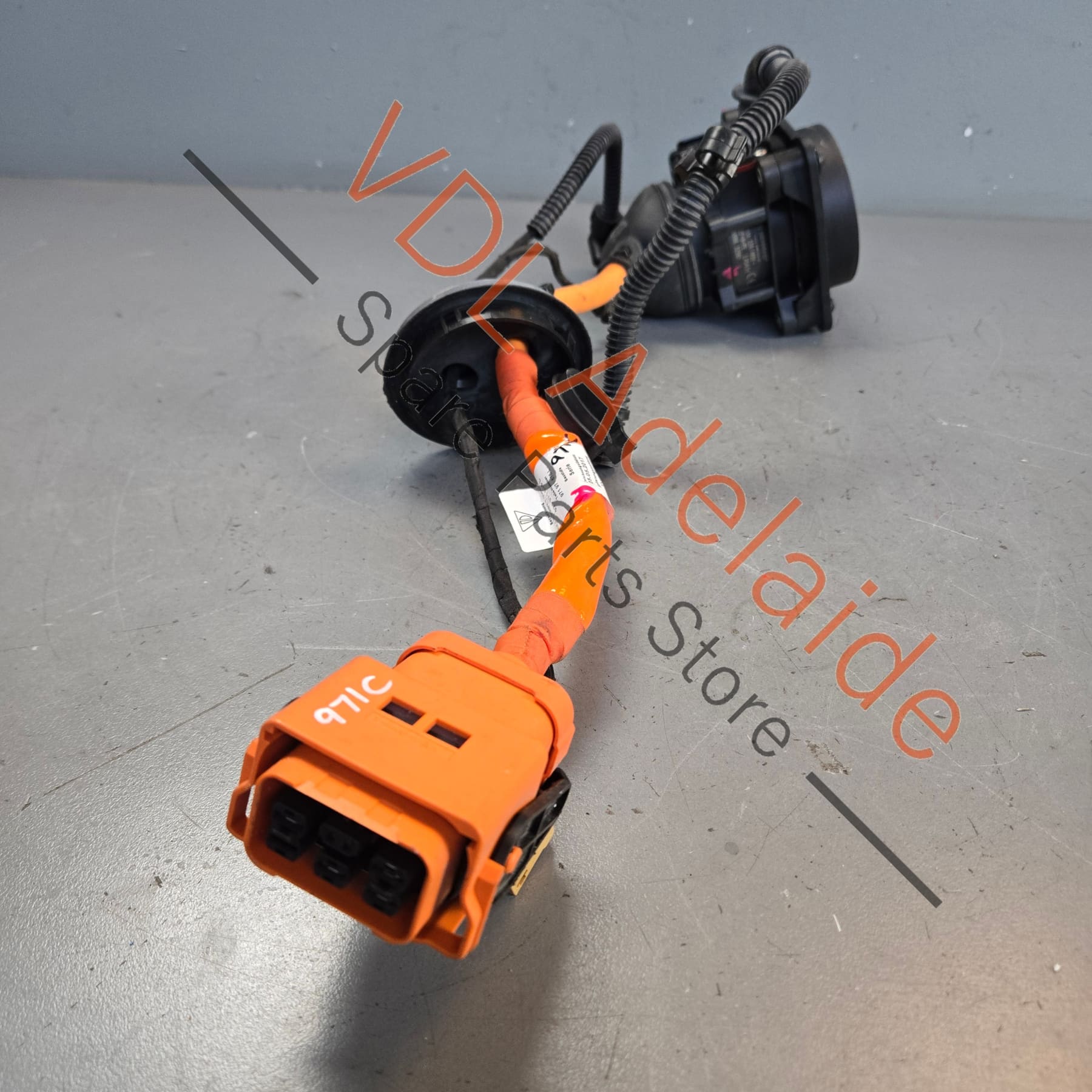 971971676AS 971971676L 7PP915651  Porsche Panamera 7.2kw Hybrid Charging Socket Wire Cable & Plug 971971676AS 7PP915651