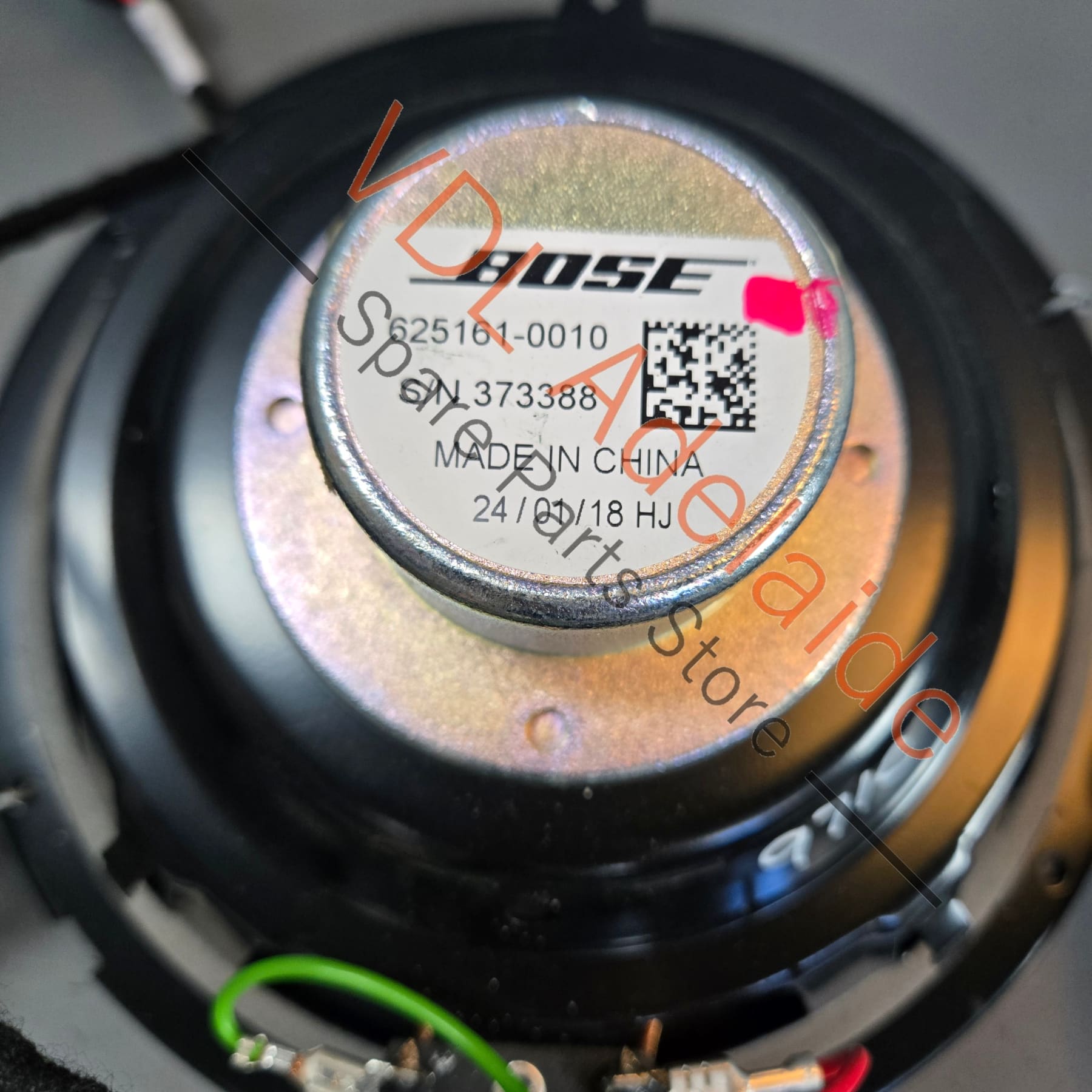 971035481F   Porsche 10x BOSE Speaker Set from Panamera Incl Bass Mid & Treble Audio