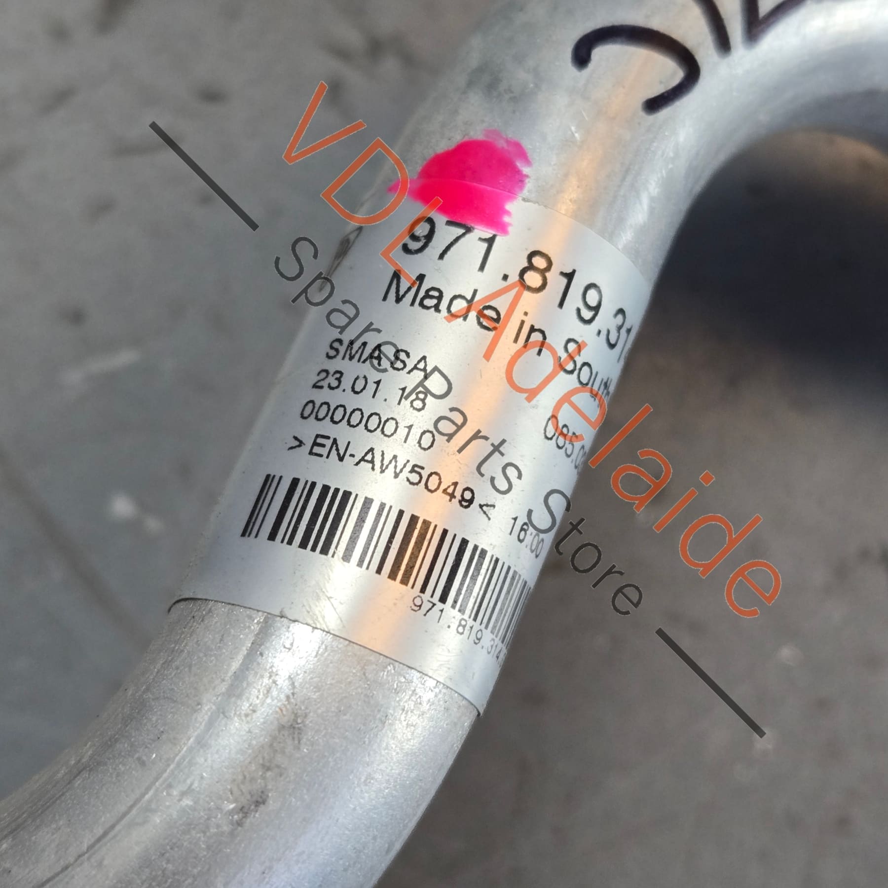 971819314K 971819314G  Porsche Panamera 971 Coolant Pipe 971819314K  971819314G