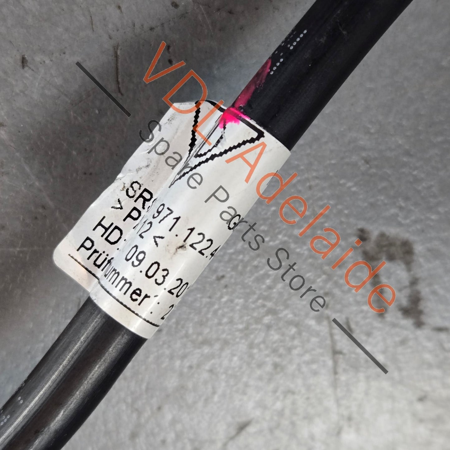 971122447K   2017-2020 Porsche Panamera 3.0L Coolant Reservoir Breather Vent Pipe Hose 971122447K