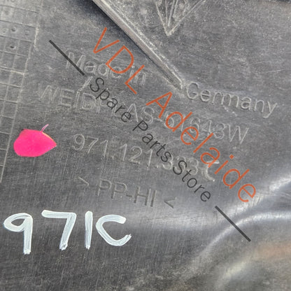 971121333C   Porsche Panamera 971 Front Left Intercooler Radiator Air Guide 971121333C