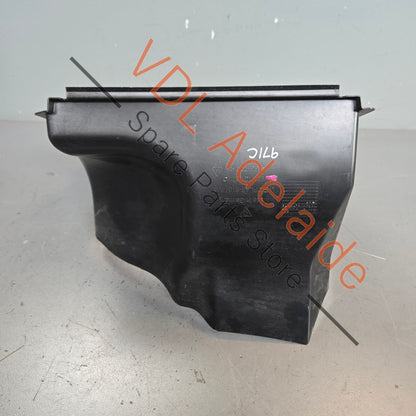 971121673   Porsche Panamera 971 Front Left Intercooler Radiator Air Guide Rear 971121673