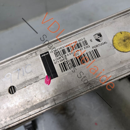 971145803H 971145803E  Porsche Panamera 971 Left Charge Air Cooler Intercooler 971145803H