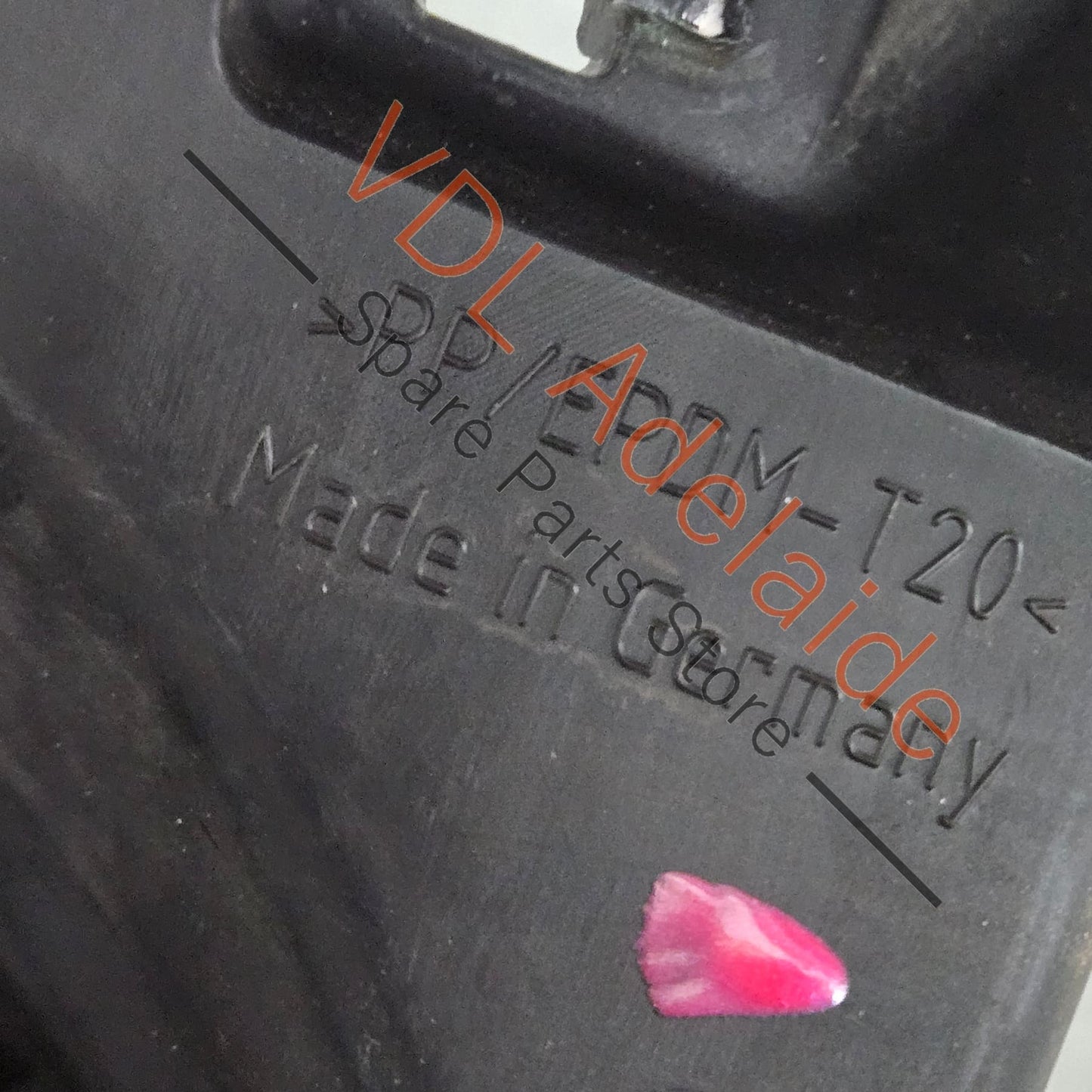 971807683B 971807683BOK1  Porsche Panamera Front Bumper Middle Radiator Grille 971807683B OK1 Matt Black