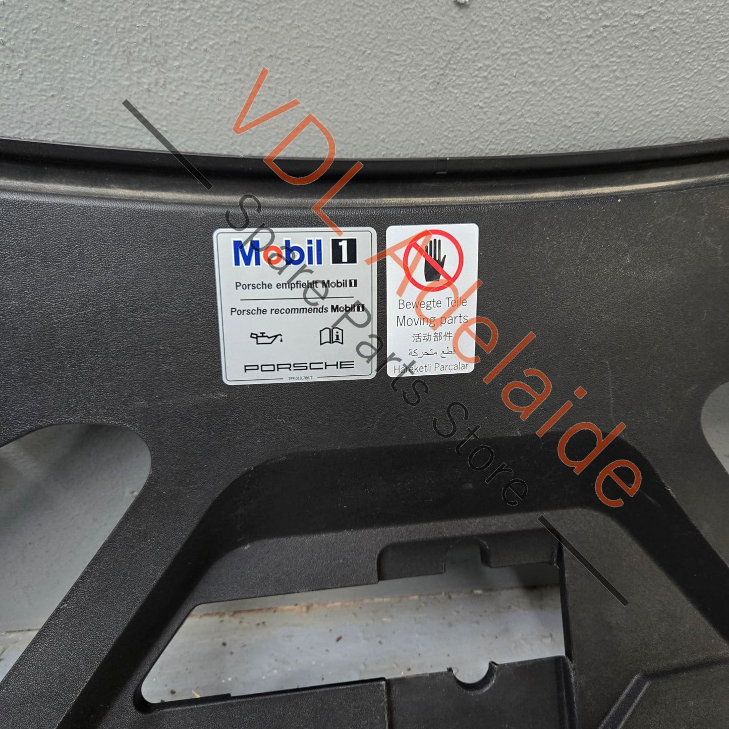 971805806HOK1 971805806  Porsche Panamera 971 Front Bumper Engine Radiator Cover Panel Trim 971805806H OK1