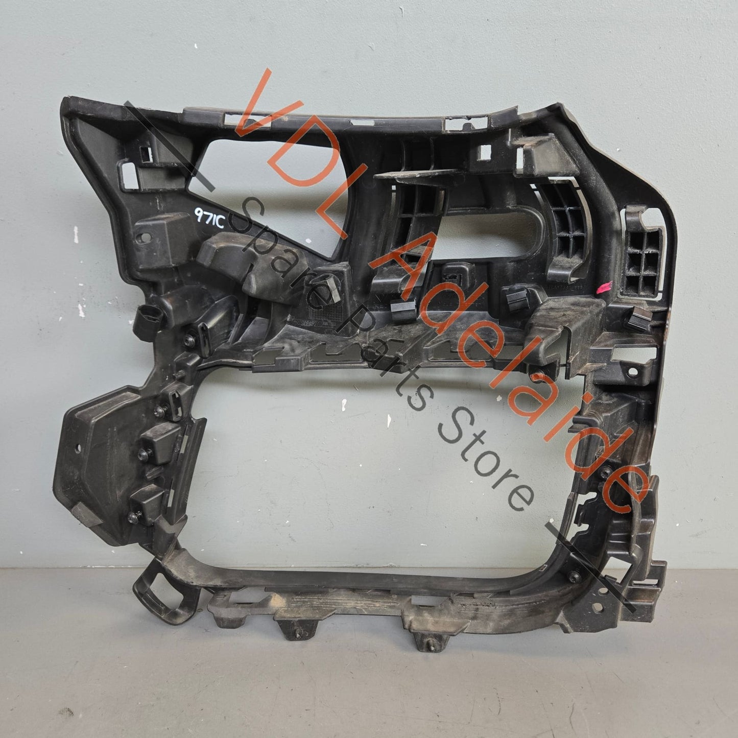 971807681   Porsche Panamera 971 Front Bumper Left side Bracket for Grille 971807681