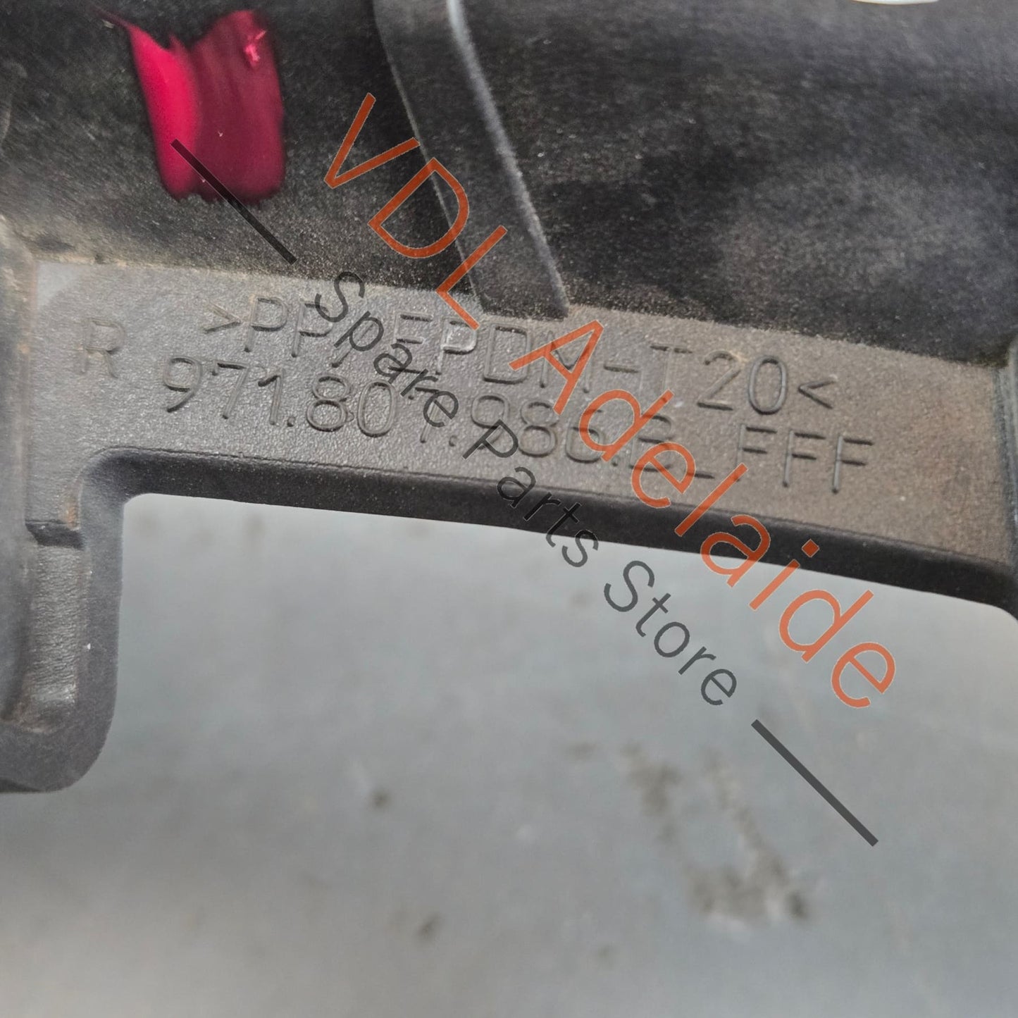 971807986B   Porsche Panamera 971 Front Right Bumper Radar Bracket Trim 971807986B