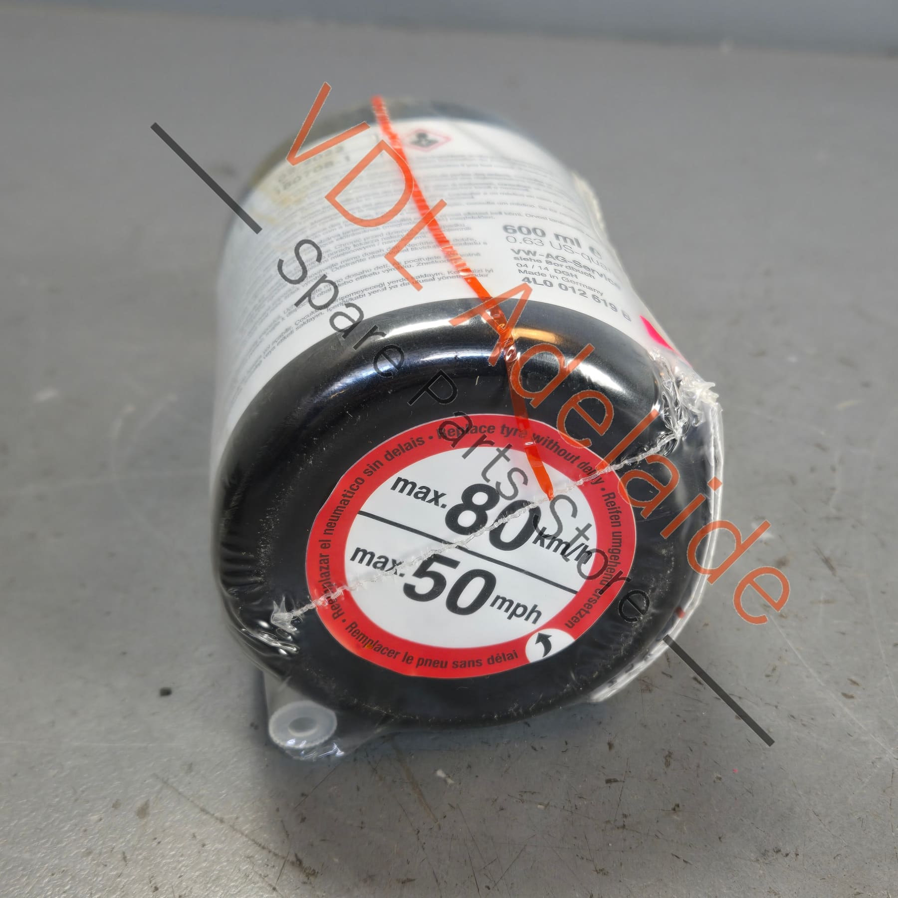 4L0012619B   Genuine Audi VW Porsche Puncture Tyre Sealant 600ml