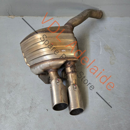 971253608 971253608AY  Porsche Panamera 971 Rear Right Muffler 971253608AY 971253608