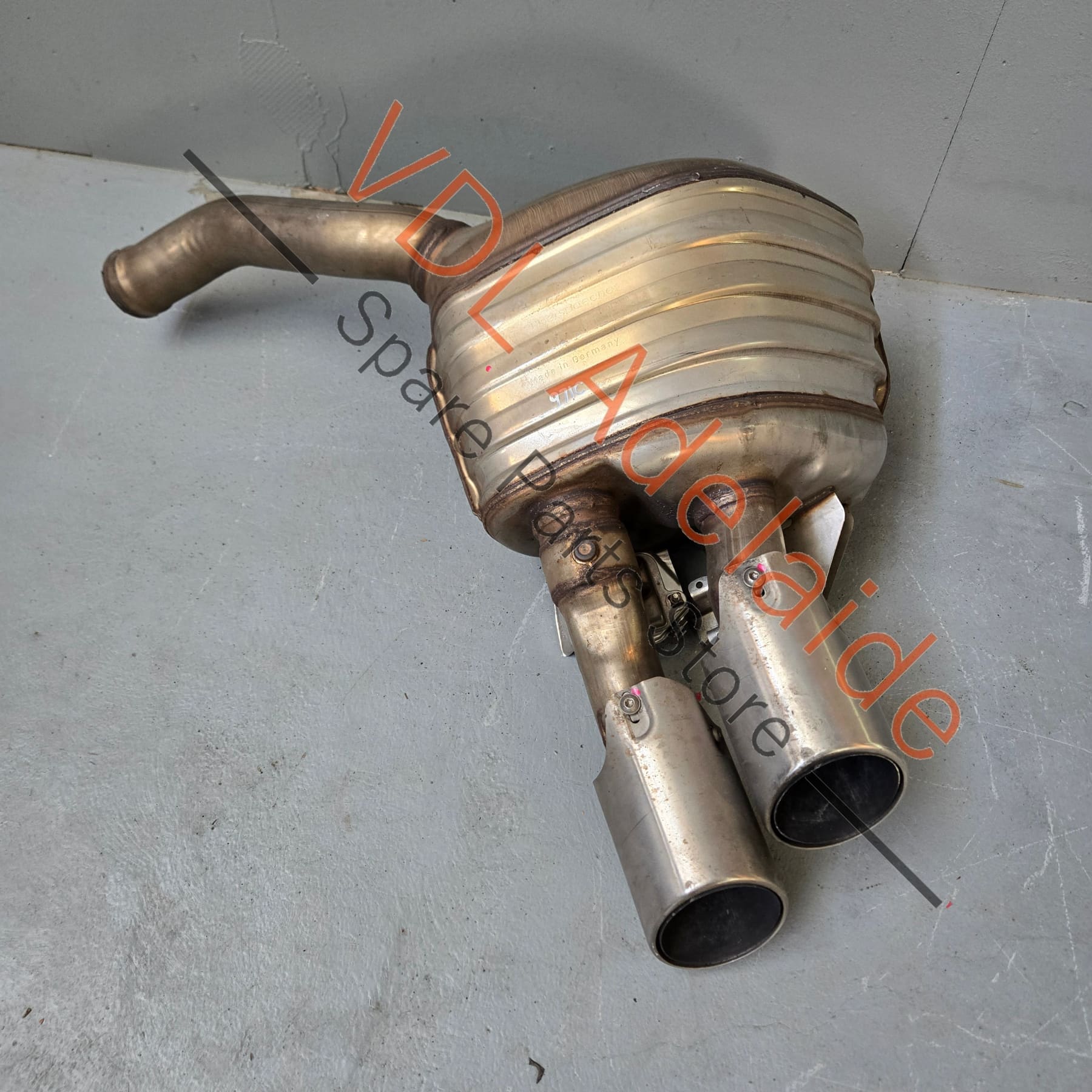 971253607 971253607AY  Porsche Panamera 971 Rear Left Muffler 971253607AY 971253607