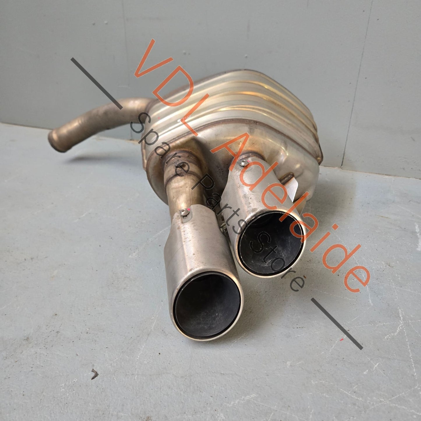 971253607 971253607AY  Porsche Panamera 971 Rear Left Muffler 971253607AY 971253607