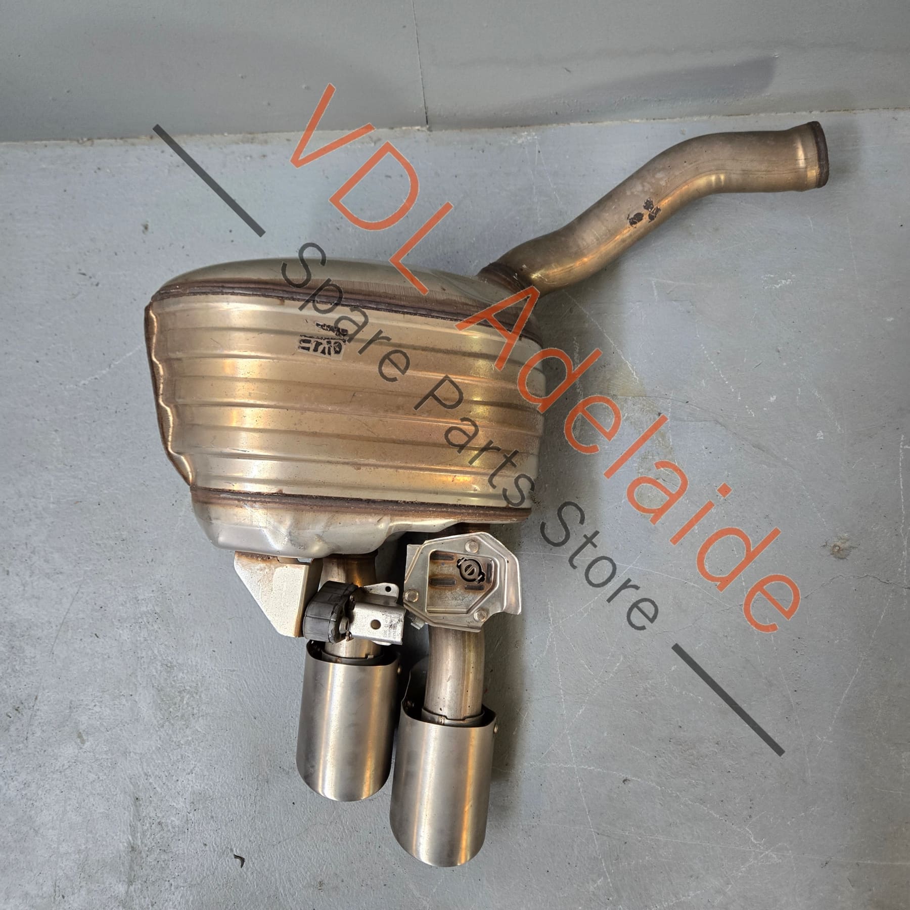 971253607 971253607AY  Porsche Panamera 971 Rear Left Muffler 971253607AY 971253607