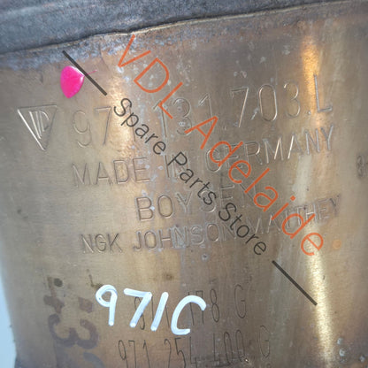 971254400G 971254450G  Porsche Panamera 2.9L V6 Left & Right Catalytic Converter Set 971254400G 971254450G