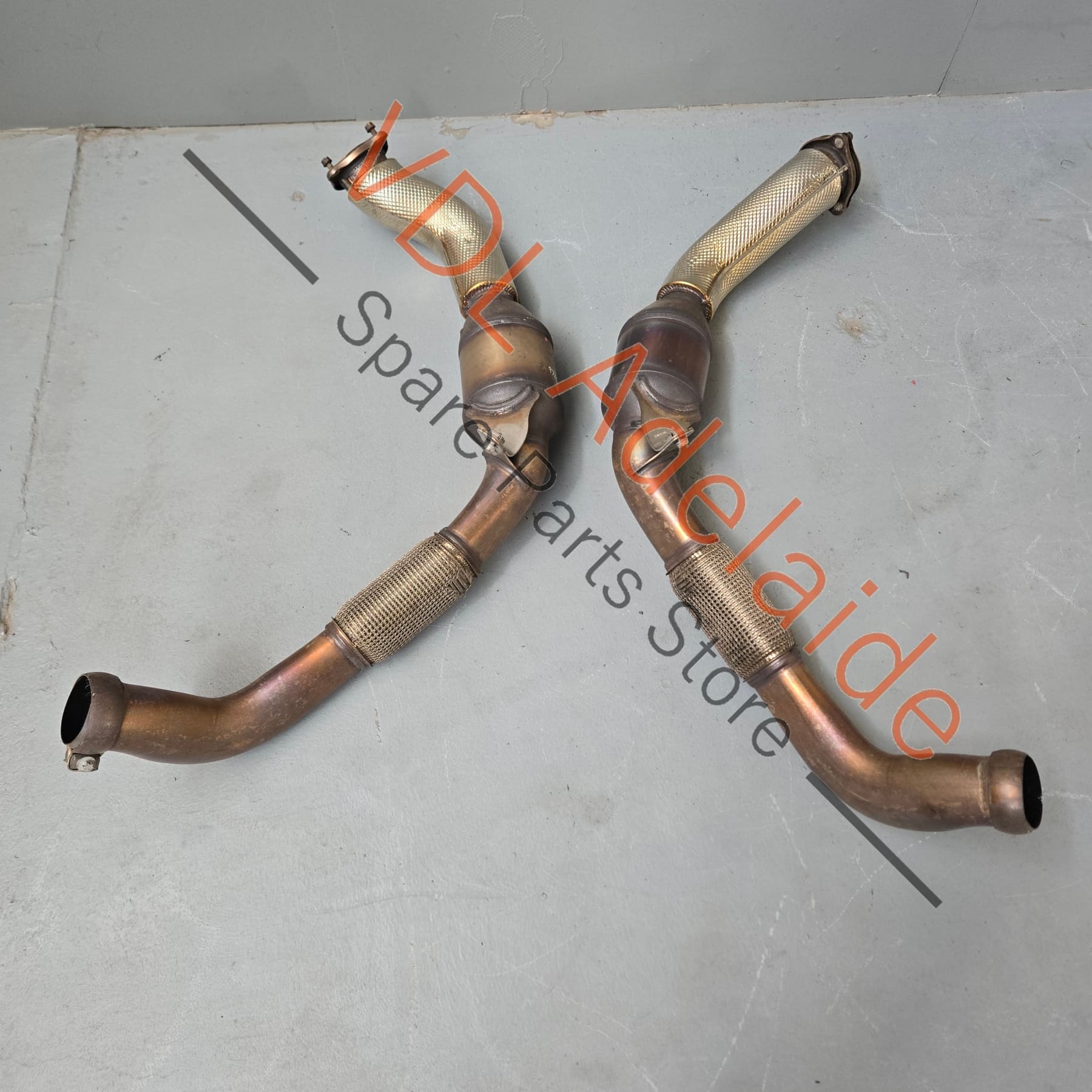 971254400G 971254450G  Porsche Panamera 2.9L V6 Left & Right Catalytic Converter Set 971254400G 971254450G