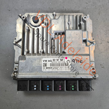 06M907309C 9A790730930  Porsche Panamera 971 2.9 V6 Hybrid DME ECU Control Unit 06M907309C 9A790730930