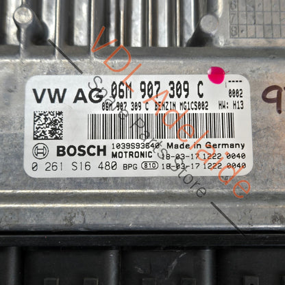 06M907309C 9A790730930  Porsche Panamera 971 2.9 V6 Hybrid DME ECU Control Unit 06M907309C 9A790730930