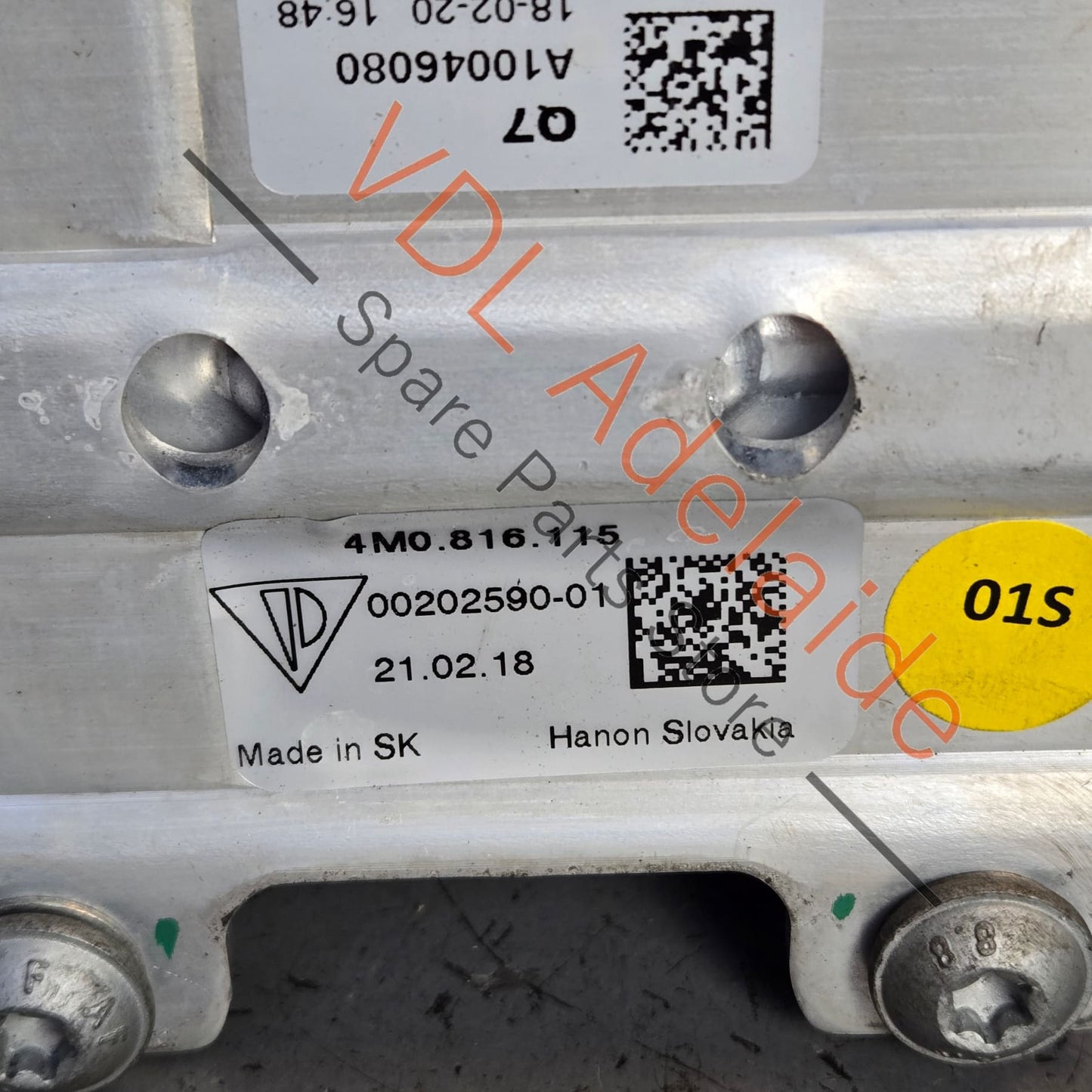 PAB816115 4M0816115 PAE260335 Porsche Hybrid Heat Exchanger PAB816115 4M0816115 PAE260335