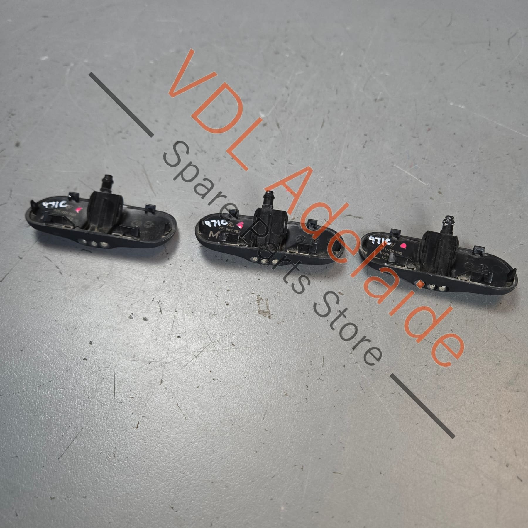 971955985 971955987 971955988 Porsche Panamera 971 Windscreen Washer Jet Nozzle Set 971955985 971955987 971955988