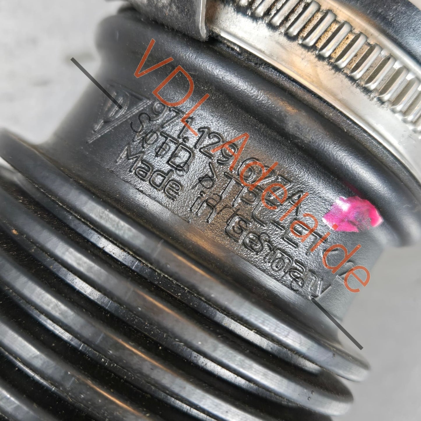 971129534   Porsche Panamera 971 Left Air Filter Intake Hose Pipe 971129534